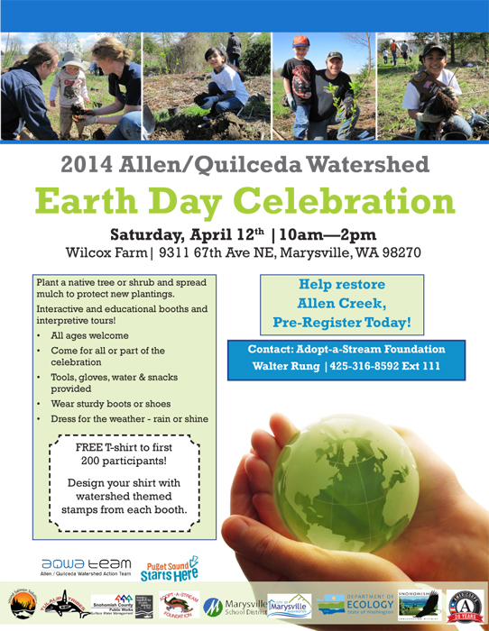 2014 Allen/Quilceda Watershed Earth Day Celebration, April 12 - Tulalip ...