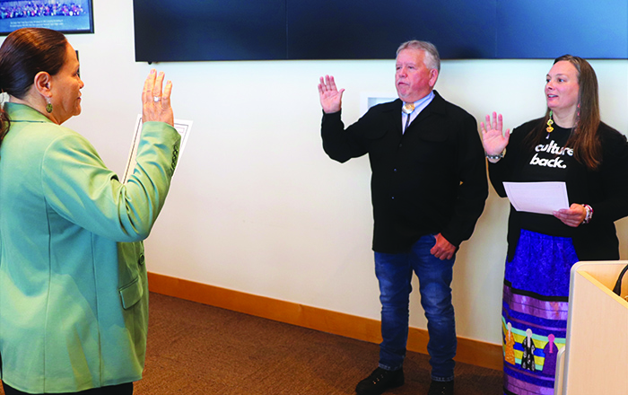 New leadership sworn-in - Tulalip News